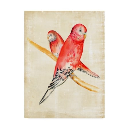 Chariklia Zarris 'Fanciful Birds I' Canvas Art,18x24